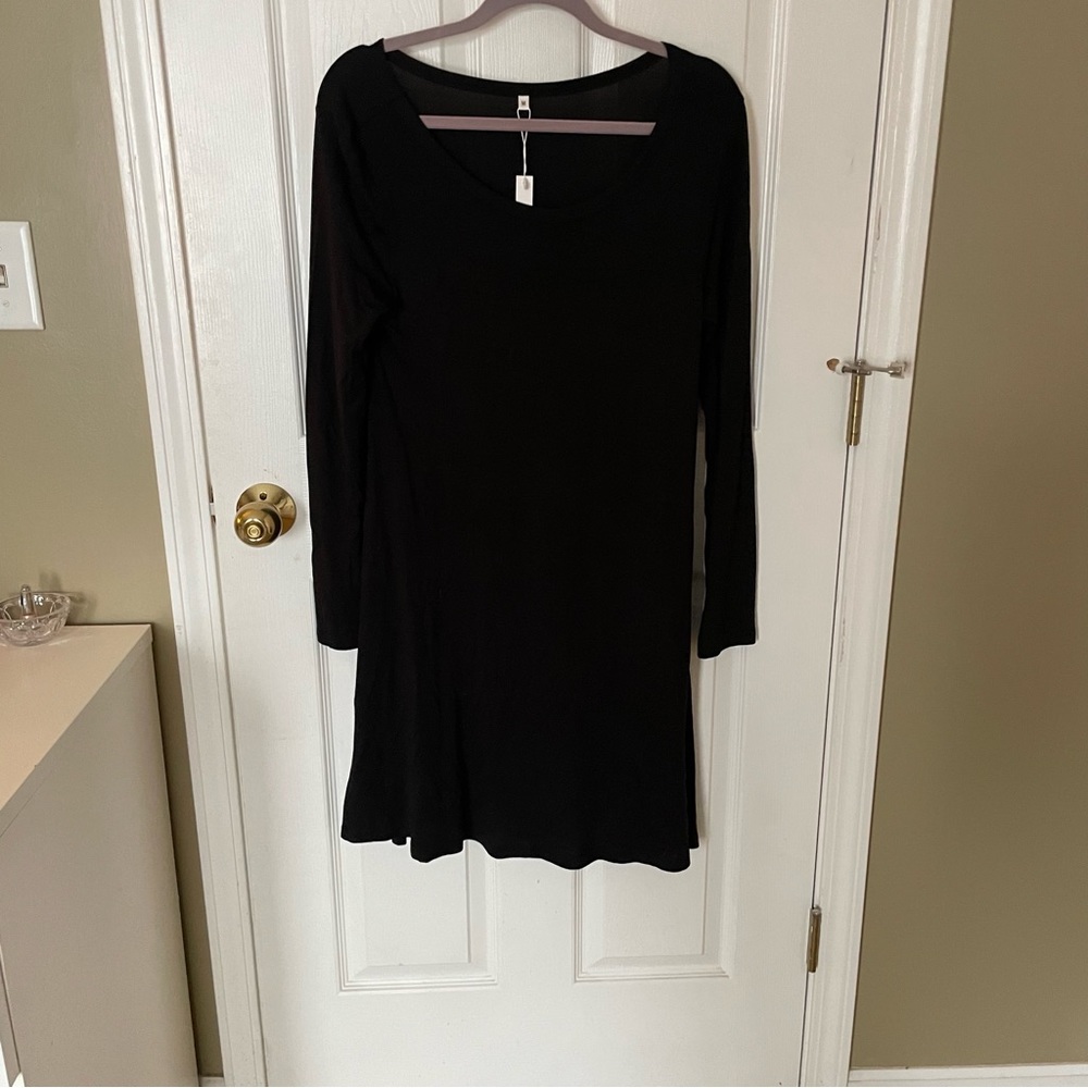 Black Cotton Dress